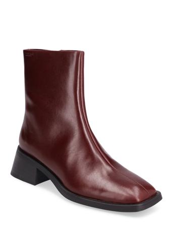 Blanca Shoes Boots Ankle Boots Ankle Boot - Heel Rød VAGABOND*Betinget Tilbud