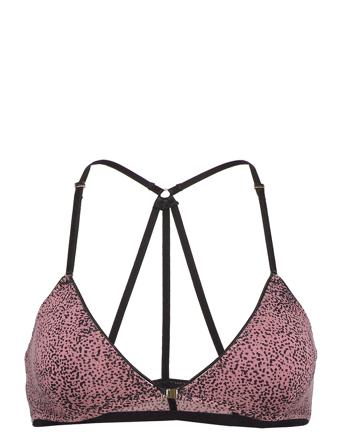Karma Bra Green Lingerie Bras & Tops Soft Bras Triangle Bras Vaaleanpunainen Underprotection