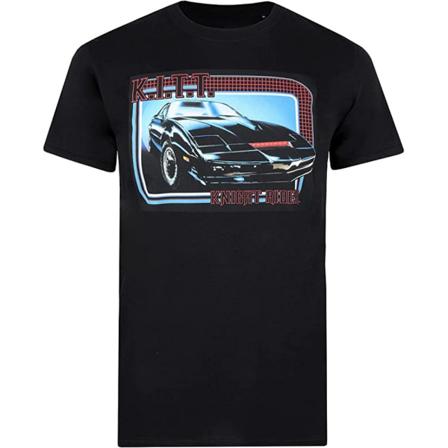 Knight Rider Herr K.i.t.t 2000 Bomull T-shirt Xl Svart/blå