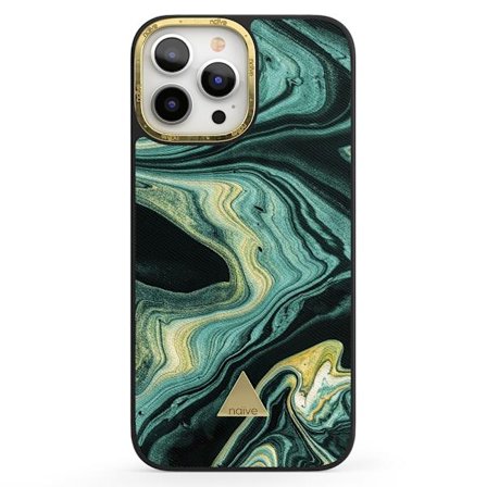 Naive iPhone 13 Pro Max Skal - Green Dream