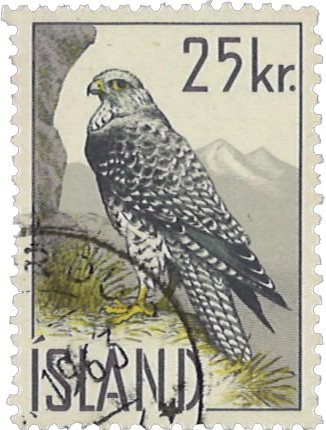 Island 1960 - AFA 340 - Stemplet