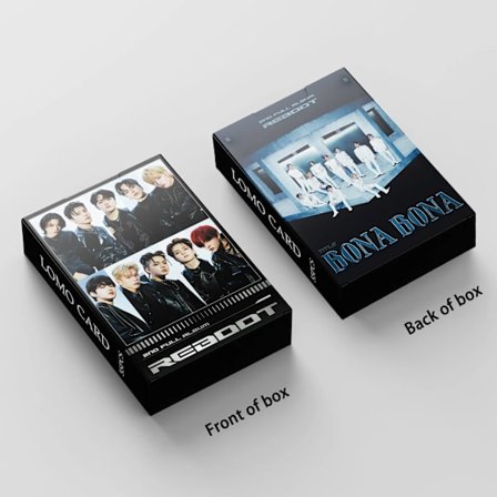 55 st/ Set Kpop TREASURE fotokort 2022 nytt album HELLO Lomo Cards 2:e fotokort