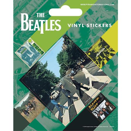 Vinyl Sticker Pack - Klistermärken - The Beatles (Abbey Road)