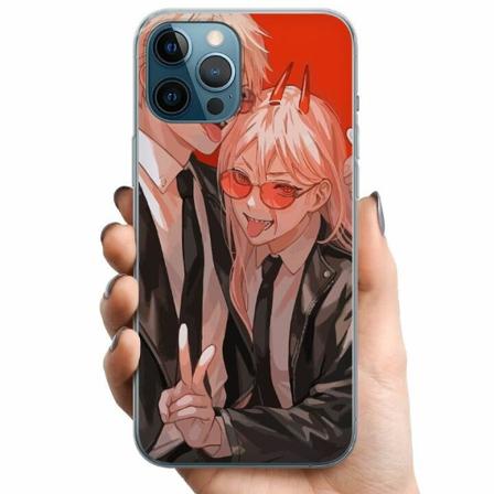 Apple Iphone 12 Pro Max Tpu Mobilskal Chainsaw Man