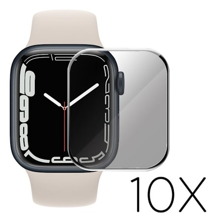 10Pcs ENKAY Apple Watch (41mm) 3D curve + PMMA tempered glass screen protector