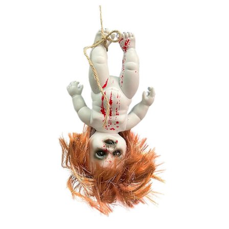 Halloween Skummel Dukke DIY Skummel Zombie Babydukker Spøkelseshus Pynt Hengende Ornament Rekvisitt for (FMY)