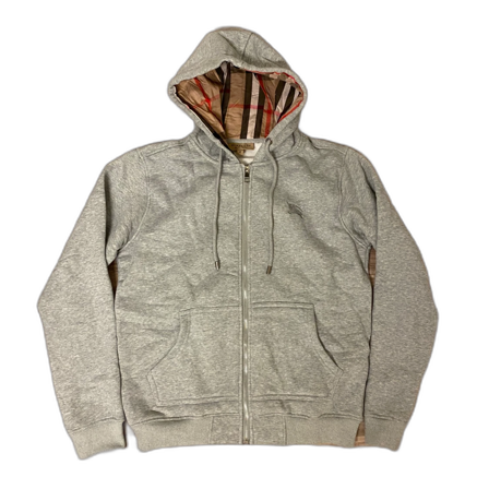 burberry zip hoodie