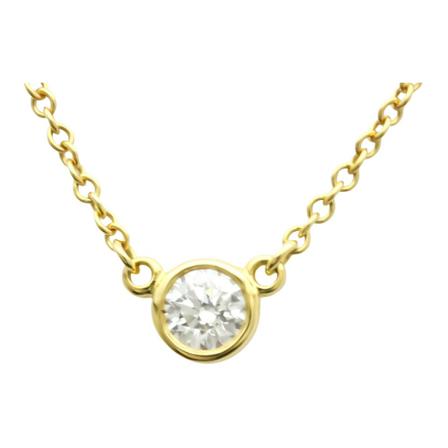 Tiffany & Co. Pre-owned Necklaces Gul, Dame Vintage Smykker, Størrelse: ONE Size