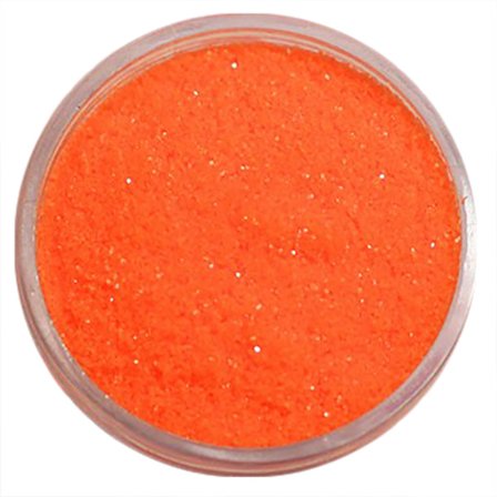 Kynsien glitter - Hienorakeinen - Neonoranssi - 8ml - Glitter