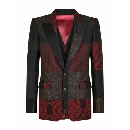 Dolce & Gabbana - Kavajer - Röd - Herr - Storlek: S, Herr, Storlek: S