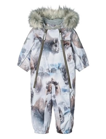 Molo Pyxis Fur - Blue - 86