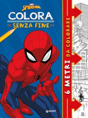 Spiderman. Colora senza fine. 6 metri da colorare. Super album. Ediz. illustrata Walt Disney