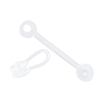 Hängclips 50mm till plastficka/trådkorg