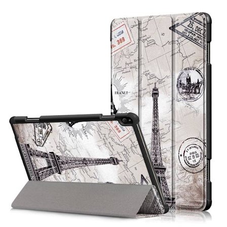 Tri-fold Fodral till Lenovo Tab P10 - Eiffel Tower