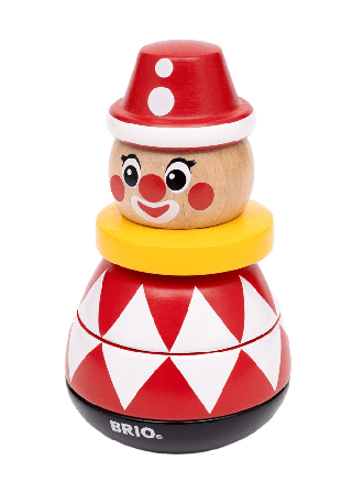 Brio Magnetic Stacking Clown Träleksaker Unisex Flerfärgad ONESIZE