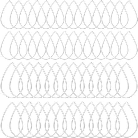 Teardrop örhängen Örhänge Hoop Beading