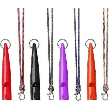 4 st Professionella Hundvisslor Hundträningsvissla Klart och Högt Ljud Idealisk