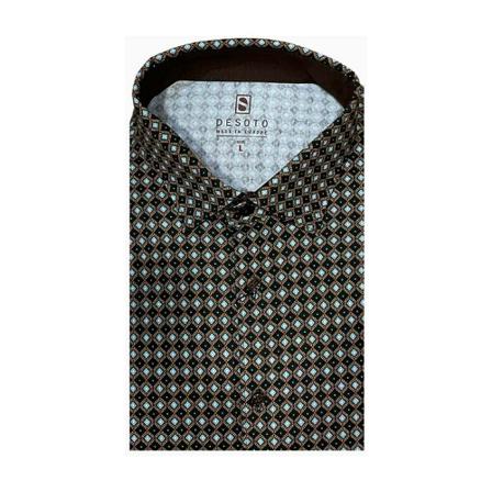Desoto Shirts , Bruin , Heren , Maat: M