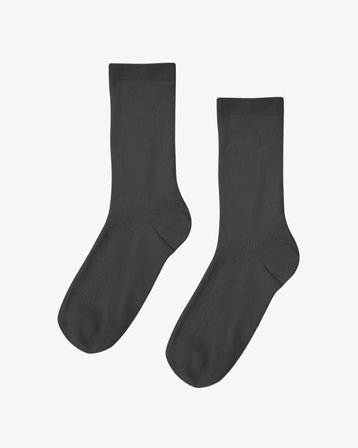 Women Classic Organic Sock - Lava Grey - Female - 36-40