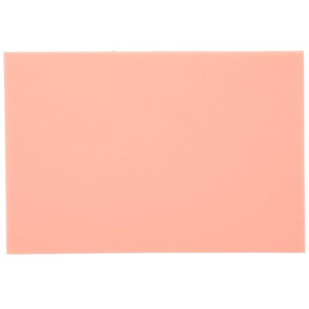 Gummi Stempel Udskæringsblok Manuel DIY Viskelæderblok til Gummi Stempling Udskæring 15 x 10 x 0.8cm Fersken