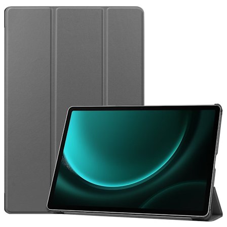 Samsung Galaxy Tab S9 FE Plus Kotelo Kolmiosainen Harmaa_xx