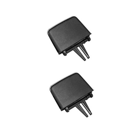 2 st för 3-serien E90 05-12 Slitstark front A/c Luftkonditionering Ventilation Utlopp Flik Clip Reparationssats