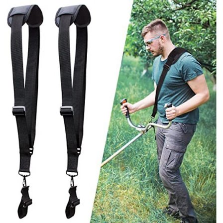 2 Justerbare Skulderstropper - Gresstrimmer Børstekutter Sele