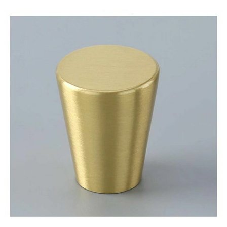 Kabinett handtag, borstad mässingsmöbelhandtag, guld fruktad tejp