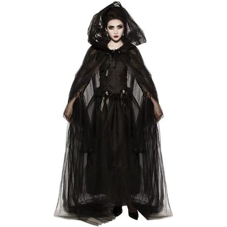 Halloween spøgelse brud heks vampyr kostume cosplay kjole