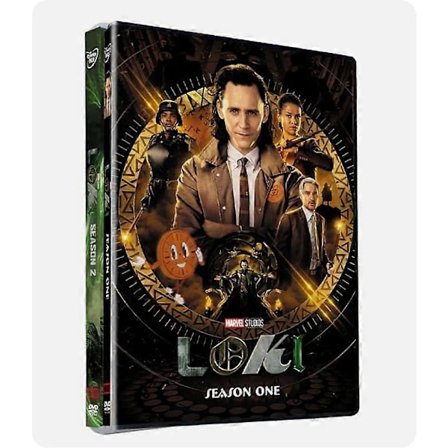 Loki Sesong 1-2 (2023) DVD 4-Disc Nytt Boksesett