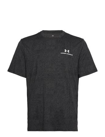 Ua Rush Energy Print Ss Under Armour Black