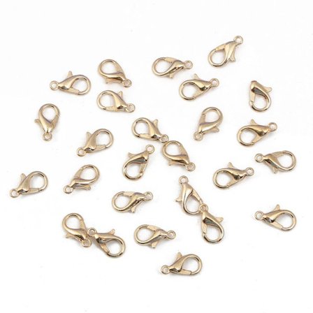 ZINKLEGERING SNAPHOOKAR 10ST/PÅSE PS-FKA022-02KGD