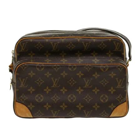 Louis Vuitton Vintage, Brown Canvas Louis Vuitton Nile Bruin, Dames, Maat:ONE Size