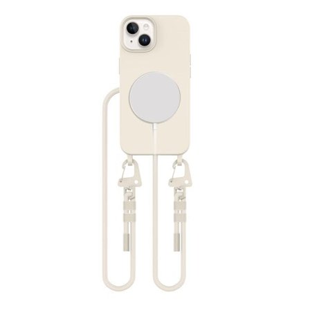 Tech-Protect MagNecklace MagSafe iPhone 14 Kotelo - beige