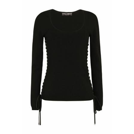 Dolce & Gabbana, Sweater Zwart, Dames, Maat:S