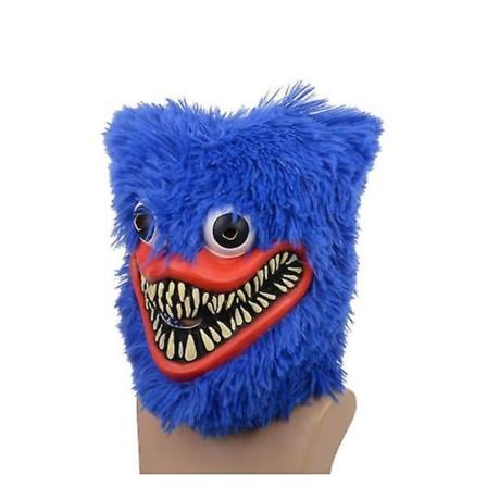 Poppy Playtime Huggy Wuggy Cosplay Mask blue