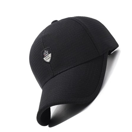 Lippalakki - hengittävä ja säädettävä kesäksi Black