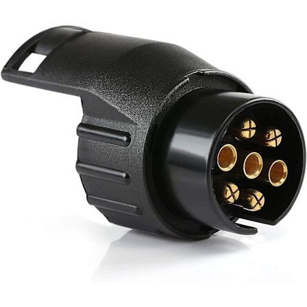 Tilhengeradapterplugg, Universal Tilbehør, Vanntett 7-Pols Til 13-Pols Slepetilkobling Kompatibel Med Bil Og Lastebil