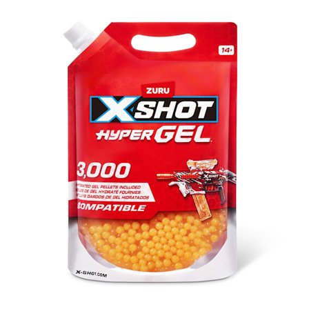X-Shot Hyper Gel Refill 3000
