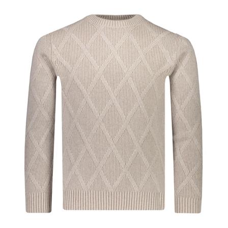 Gran Sasso, Trui Beige Beige, Heren, Maat:XL,Viscose