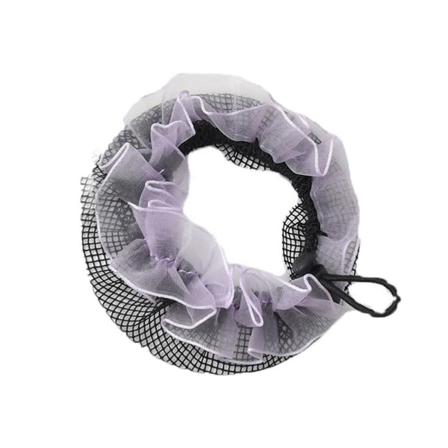 Nuttura Hiusverkot Mesh -numpun cover kiristysnyörillä VILLA Purple