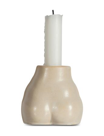 Ljusstake Nature Home Decoration Candlesticks & Tealight Holders Candlesticks Beige ByOn