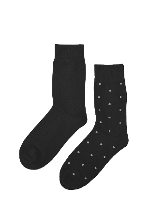 NORVIE Prickiga strumpor, 2-pack Strumpor Brun 41/45