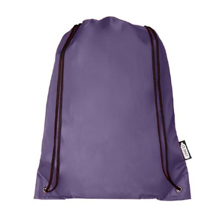 Bullet Oriole Återvunnen Ryggsäck Med Snörning En Storlek Lila Purple One Size