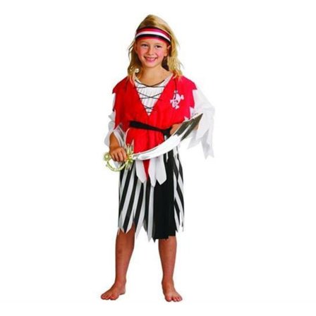 Pirattjej Maskeraddräkt