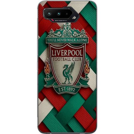Kompatibelt Mobildeksel til Asus Asus ROG Phone 5 Liverpool Football Club-emblem med You'll Never Walk Alone i kraftfull grafisk design for lidenskape
