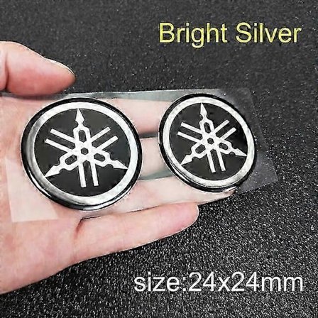 Kompatibel med Yamaha Dekaler Emblem Logotyp Guld Vit Svart Klistermärken Fordonsfoliering - Perfekt