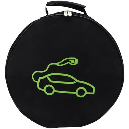 Bärväska för laddkablar, kompatibel med typ 2 och 1 kablar, kabelorganisatör (600D polyester)