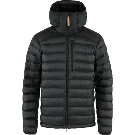 Fjällräven Men's Keb Touring Daunenjacke in Black/Schwarz, Daune | Size: Large