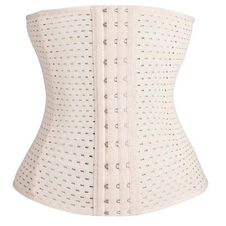 Træningskorset/Waist Trainer for Timeglasfigur - Beige